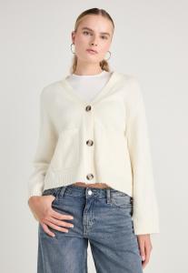 Кардиган Gina Tricot POCKET CARDIGAN, Gardenia/Off-White