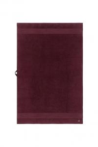 Хлопковое полотенце L LECROCO Bordeaux 100 x 150 см Lacoste, бордовый