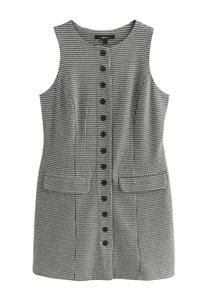 Платье Next REGULAR FIT , Mono Check/Black