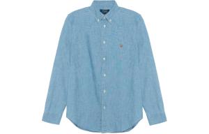 Детская синяя поло Solid Color Ralph Lauren Весна Лето Осень