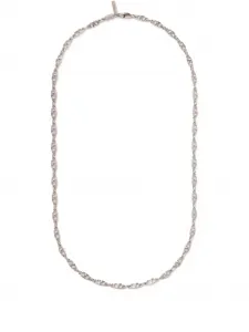 Колье с логотипом VLogo Signature Valentino Garavani, серебряный