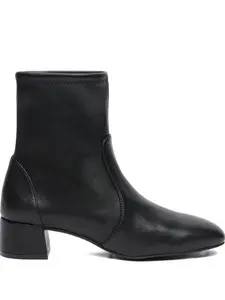 Ботильоны Maeve на блочном каблуке 50 мм Stuart Weitzman, черный