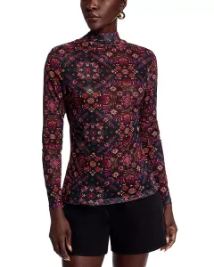 Сетчатая рубашка Johnny Was, мультиколор