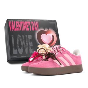 Adidas Кроссовки для скейтбординга BARREDA с противоскользящей подошвой, износостойкие, унисекс, розовые