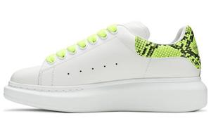 Alexander McQueen Oversized Neon Green Snake Print