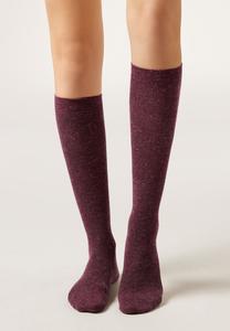 Носки Calzedonia GLITTER, Burgundy/Bordeaux