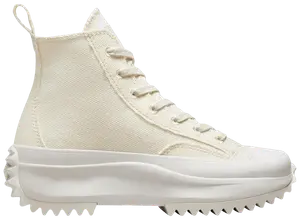 Кроссовки Converse Run Star Hike High 'Egret Hemp', кремовый