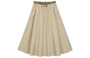 Повседневная длинная юбка US Version Women's Champion, светлый хаки