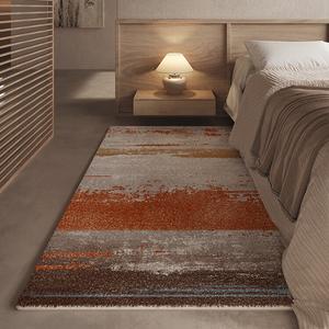 Budis Ковер 120х200 см для спальни/детской/гостиной в винтажном стиле, утолщенный, с высоким ворсом, безопасный и экологичный