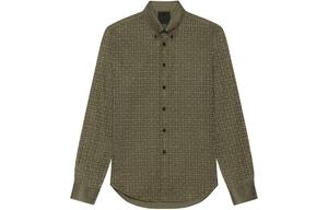 Рубашка мужская зеленая Givenchy, зеленый