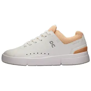 Кроссовки On THE ROGER Skateboarding Shoes Women's Low-top Light BOne/CocOnut Milk/Dark Russet/Campfire Orange, оранжевый