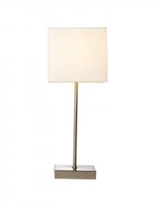 Настольная лампа с сенсорным выключателем Aglae 42,5x16,5x16,5 см белого цвета Brilliant