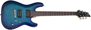Schecter C-6 Plus 2016 - настоящее время - Океанский синий градиент