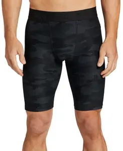 Мужские шорты с компрессионными карманами DSG 10 дюймов, цвет Pure Black Perfect Camo