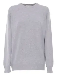 Свитер с нашивками на локтях Kangra, серый