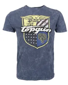 Футболка TOP GUN "Insignia TG20191064", цвет морской волны