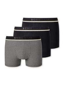 Боксеры SCHIESSER Boxer shorts, черный/белый