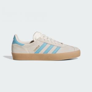Кроссовки Adidas Gazelle ADV Shoes, цвет Wonder White/Preloved Blue/Gum