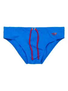 Плавки с кулиской и логотипом Diesel Kids, синий