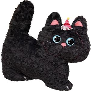 Мягкая и милая плюшевая кукла кот-печенье высотой 42 см MAOGEGE, черный