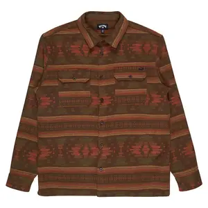 Рубашка Billabong Offshore Jacquard, коричневый