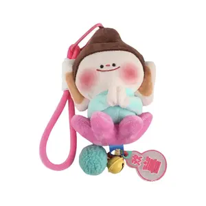 Будда маленький спутник приносящий удачу лотос маленькие будды плюшевая кукла высота 13см Handsome