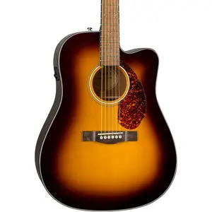 Акустико-электрогитара Fender CD-140SCE Dreadnought с кейсом, Sunburst
