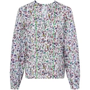 Tommy Hilfiger Футболка женская Multicolor Print 0K4 V-образный вырез Moderate Others