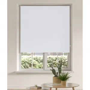 Мой домашний рулонный занавес Seitenzugrollo THEMSE затемняющий, для защиты от посторонних взглядов | энергосбережение без сверления, свободно подвешенный, бестселлер с более чем 3000 отзывами с оценкой 4,5 звезды, крепежные зажимы My Home, Schneeweiß