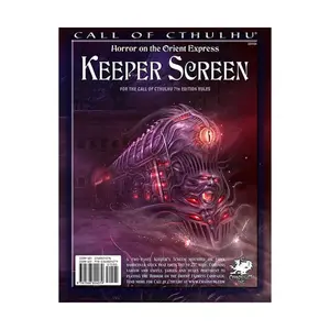 Экран хранителя - Ужасы в Восточном экспрессе, Call of Cthulhu - Gaming Aids & Accessories (Chaosium)