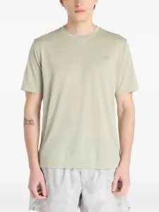 Спортивная футболка с логотипом New Balance, зеленый