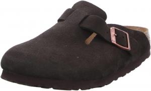 Женские мягкие сабо Birkenstock Boston, коричневый