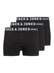 Шорты JACSENSE TRUNKS PLUS SIZE 3 PACK Jack & Jones, черный