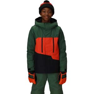 Детская утепленная куртка Geo 686, Moss Green Colorblock