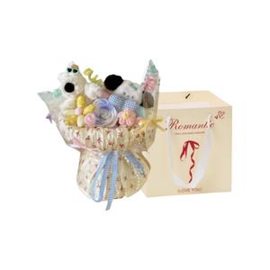 AIQINGCAOZHILIAN(WANJU) Игрушка West Highland White Terrier букет кукла плюшевая кукла высота 30см