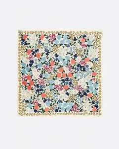 Женский платок с акварельным цветочным садом Bimba y Lola, белый