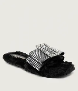 Мягкие домашние тапочки Kurt Geiger, черный