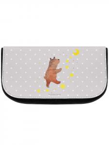 Косметичка Mr & Mrs Panda Bär Träume ohne Spruch, пастельно-серый