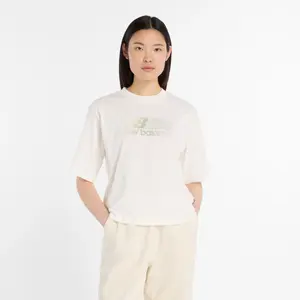 Женская футболка WT53914SST New Balance, бежевый