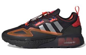Кроссовки Adidas Originals Zx 2K Boost Core Black Solar Red