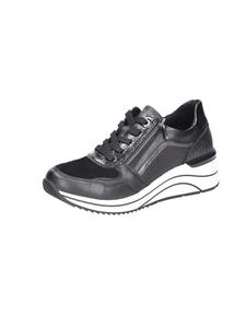 Remonte Черные кроссовки на шнуровке