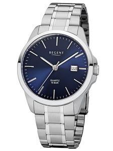 Regent Мужские часы со стальным ремешком, синие
