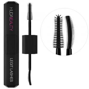 HUDA BEAUTY LEGIT LASHES Двусторонняя тушь для объема и удлинения, цвет Very Vanta Extreme Bla