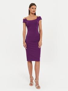 Коктейльное платье regular fit CFC0119770003 Rinascimento, фиолетовый