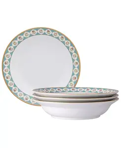 Утренний набор мисок Lodi'S из 4 предметов, сервиз на 4 персоны Noritake, blue