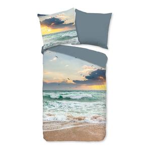 Постельное белье из микрофибры Pure No.10111, микрофибра - 200 х 200 см + 2 подушки 80 х 80 см