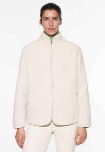 Флисовая куртка OYSHO, бежевый