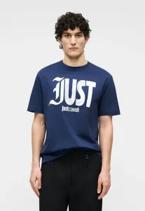 Футболка с логотипом Just Cavalli, Medieval Blue