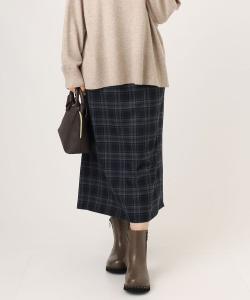 Клетчатая облегающая юбка Eur3, цвет Navy(57)