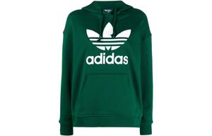 Свитшот женский темно-зеленый Adidas